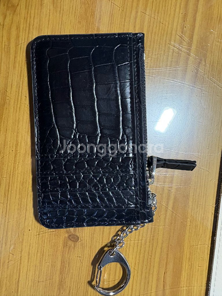 봉긋 슬롯키링 와니블랙 지갑--4