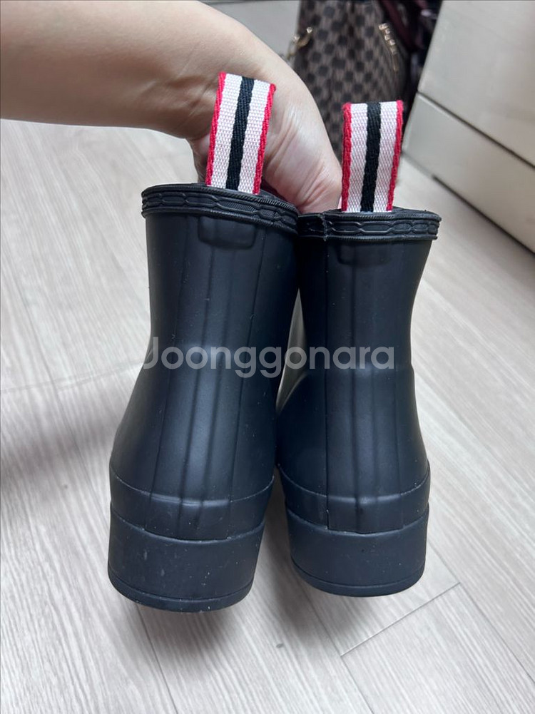 220-225 uk3 헌터 플레이숏 장화 레인부츠--1