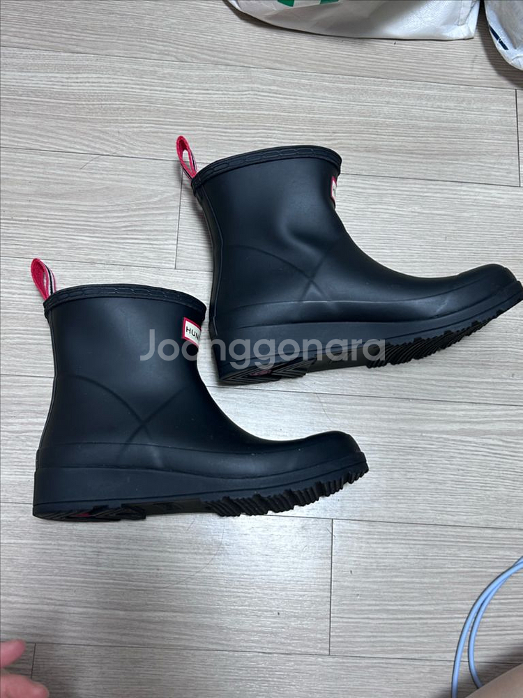 220-225 uk3 헌터 플레이숏 장화 레인부츠--3