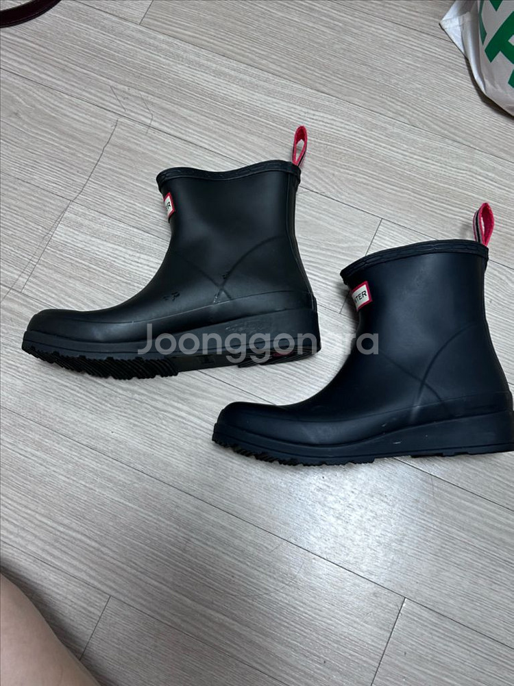 220-225 uk3 헌터 플레이숏 장화 레인부츠--2