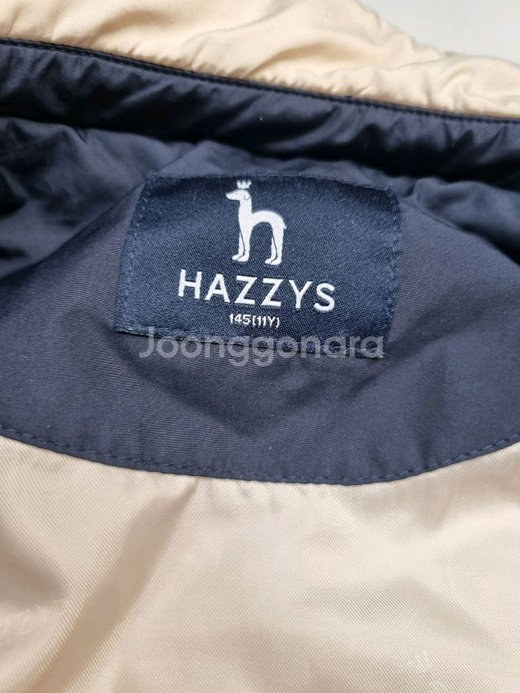 헤지스 키즈퀼팅패딩 145--5