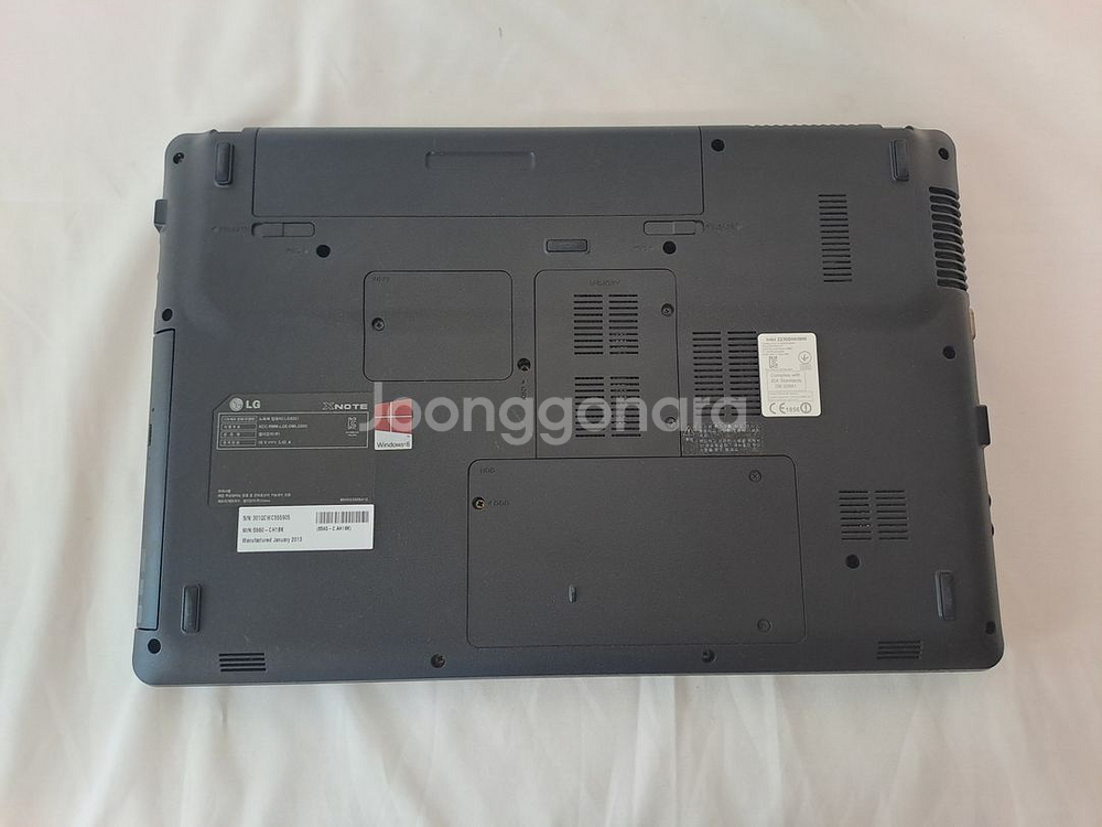 클린 정비완료/ 윈도우XP 고사양 노트북 LG S53--9