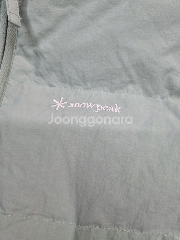 스노우피크키즈 오리털 조끼 140--3
