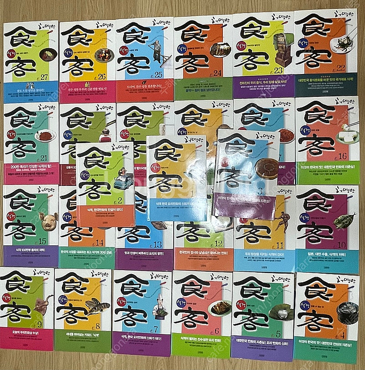 [무료배송] 허영만. 식객 1-27권(완) 팜--3