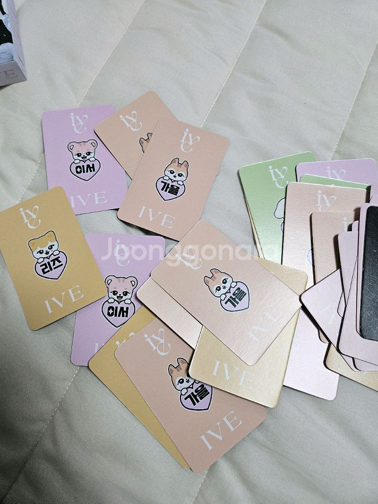 아이브 포카 여러장--1