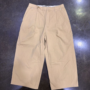 세터 와이드 2 핀턱 와이드핏 치노팬츠 베이지 M