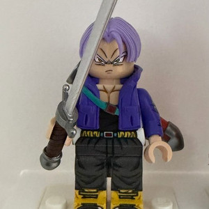 필링스 드래곤볼 트랭크스 커스텀 레고 미니 피규어