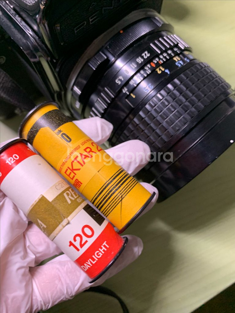 펜탁스 67 , 75mm f4.5 ,필름등--1