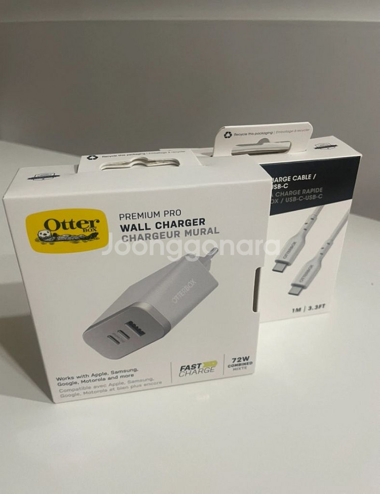 미개봉/오터박스 프리미엄 프로 72W 초고속충전기/케이--0