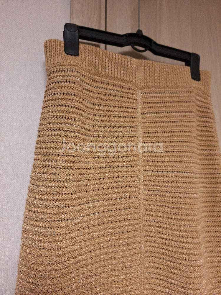 한섬 랑방 니트스커트--1