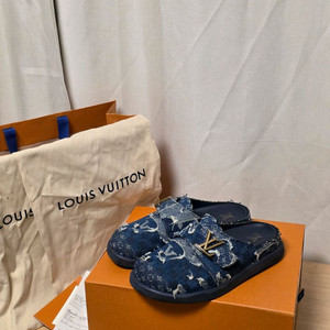 [25년/풀구성] 루이비통 이지 뮬 데님 슬리퍼 7