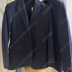 폴로 랄프로렌 언컨스트럭티드 치노 블레이저 자켓 네이비 이미지