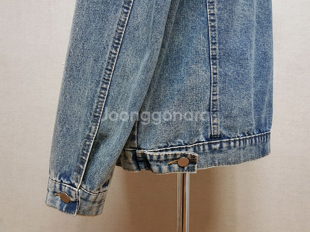 후드 탈착식 오버핏 여성 청자켓 55/66/77--4