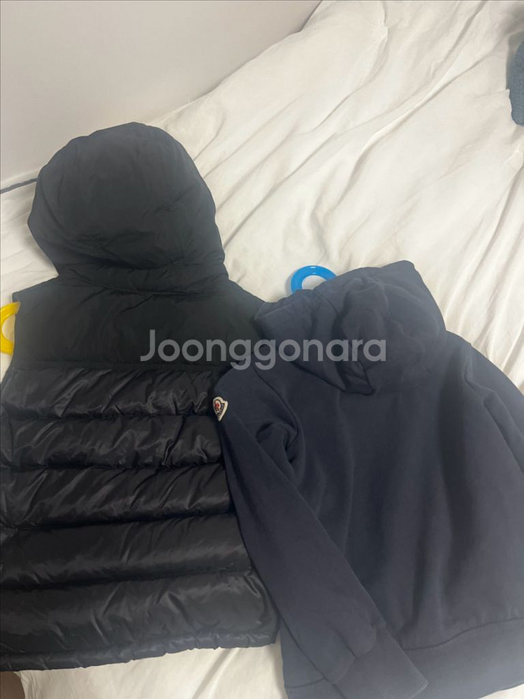 (정품)몽클레어 키즈 조끼패딩 / 후드집업 6y--1
