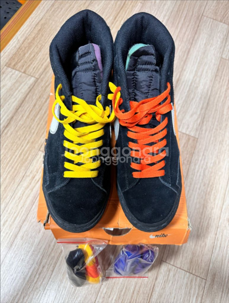 [270]나이키 블레이저 미드 LA vs NYC 블랙--0