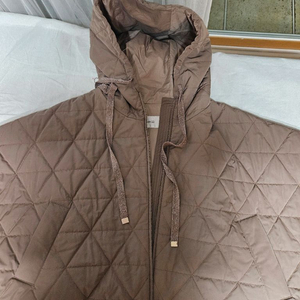 여성용 후드 패딩 점퍼