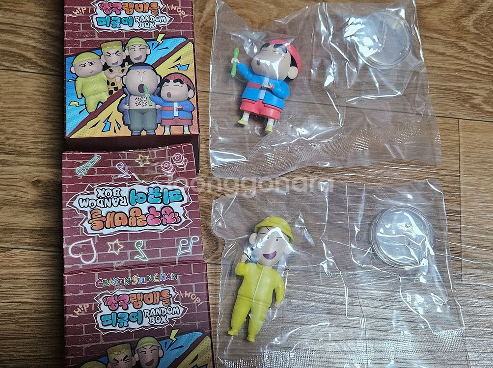 (일괄) 짱구 랩배틀 피규어 짱구 준호 굿즈--1