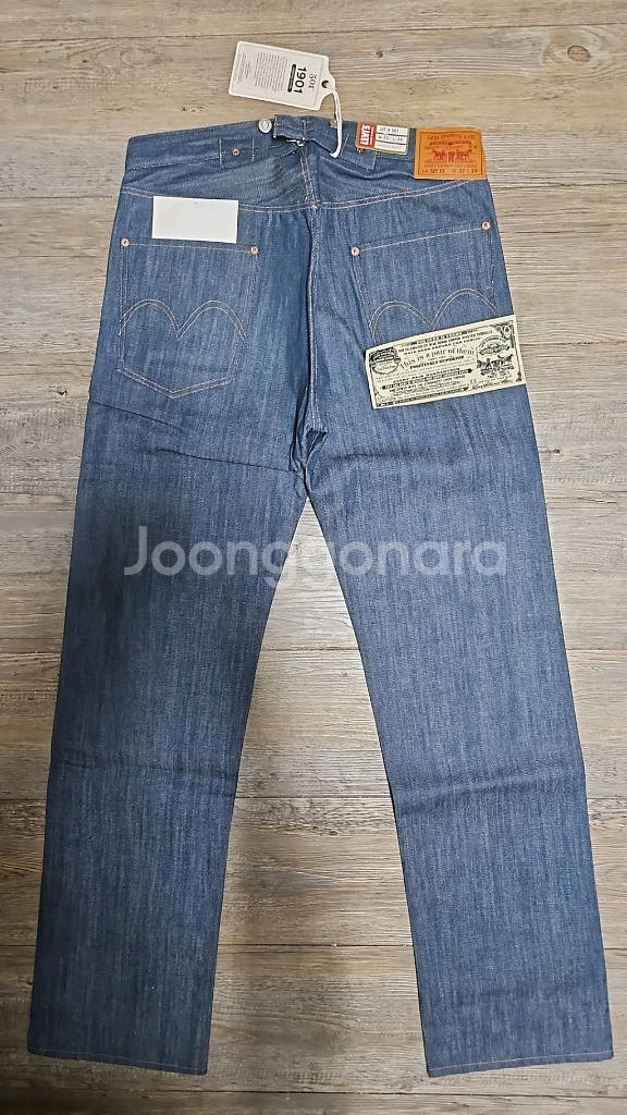 리바이스 LVC 1901 501 한정판 리지드 W32L34--1