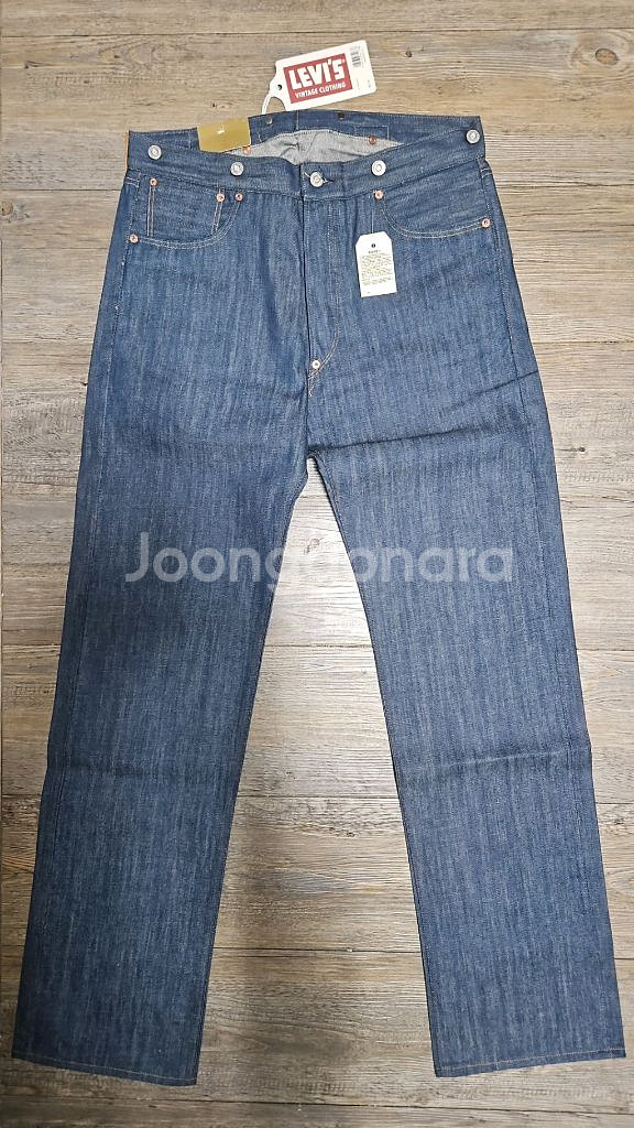 리바이스 LVC 1901 501 한정판 리지드 W32L34--0