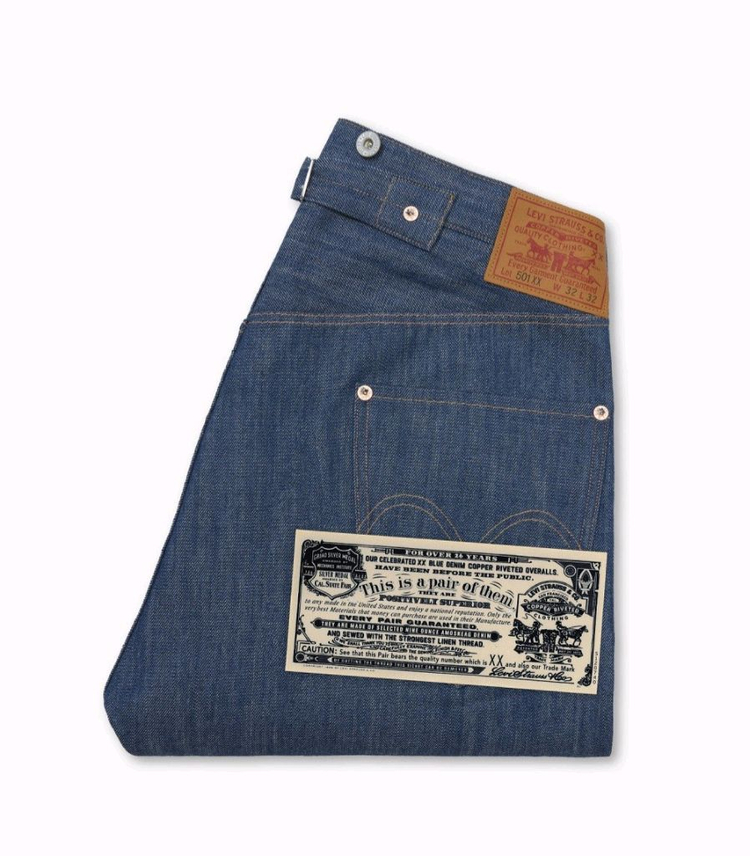 리바이스 LVC 1901 501 한정판 리지드 W32L34--7