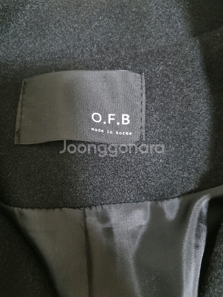 (새제품)블랙 심플 코트--4