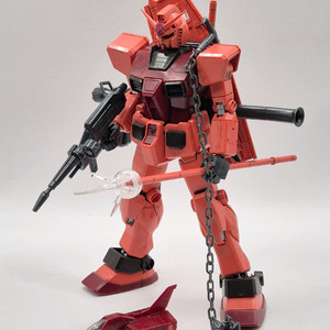 (중급) MG 카스발 전용기 퍼스트 1.5 건담 반다이 프라모델 건프라