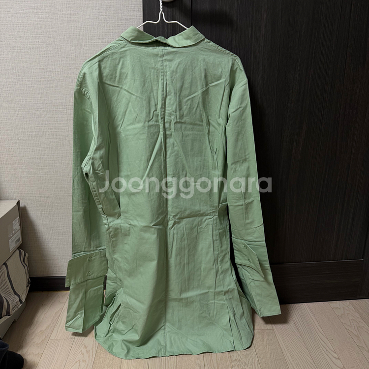 Lioness Cover Girl 미니 셔츠 원피스 그린 L (새상품)--2