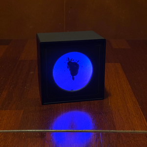 음악에 맞춰 춤추는 무드등 / 자성유체 시각화 장치