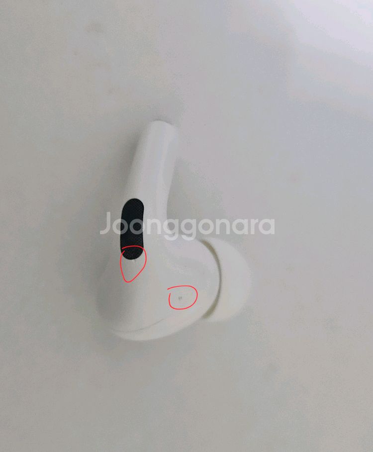 에어팟 프로1 1세대 케이스 포함 에어팟 프로 애플 정품--7