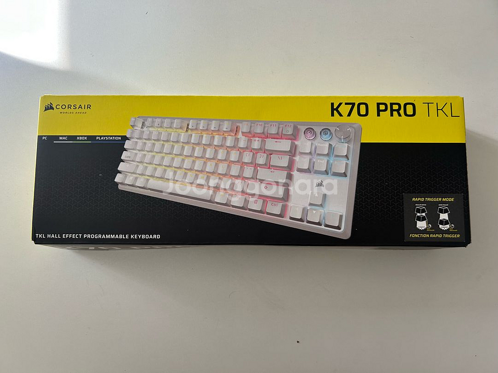 커세어 K70 PRO TKL 화이트--1