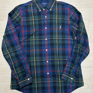 [폴로 랄프로렌] 플레드 긴팔 셔츠 L 사이즈