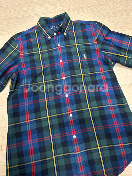 [폴로 랄프로렌] 플레드 긴팔 셔츠 L 사이즈--3