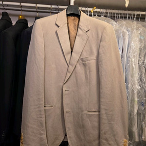 구찌 남성 리넨 자켓 50R 베이지