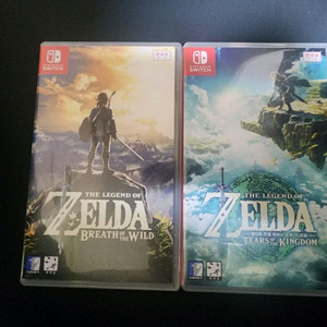 닌텐도 스위치 젤다의 전설 야생의숨결&왕국의 눈물