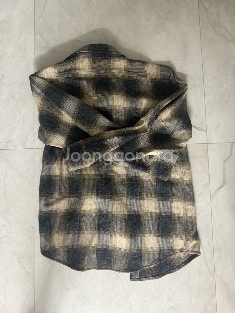 부기홀리데이 워크셔츠 그레이 L사이즈--2