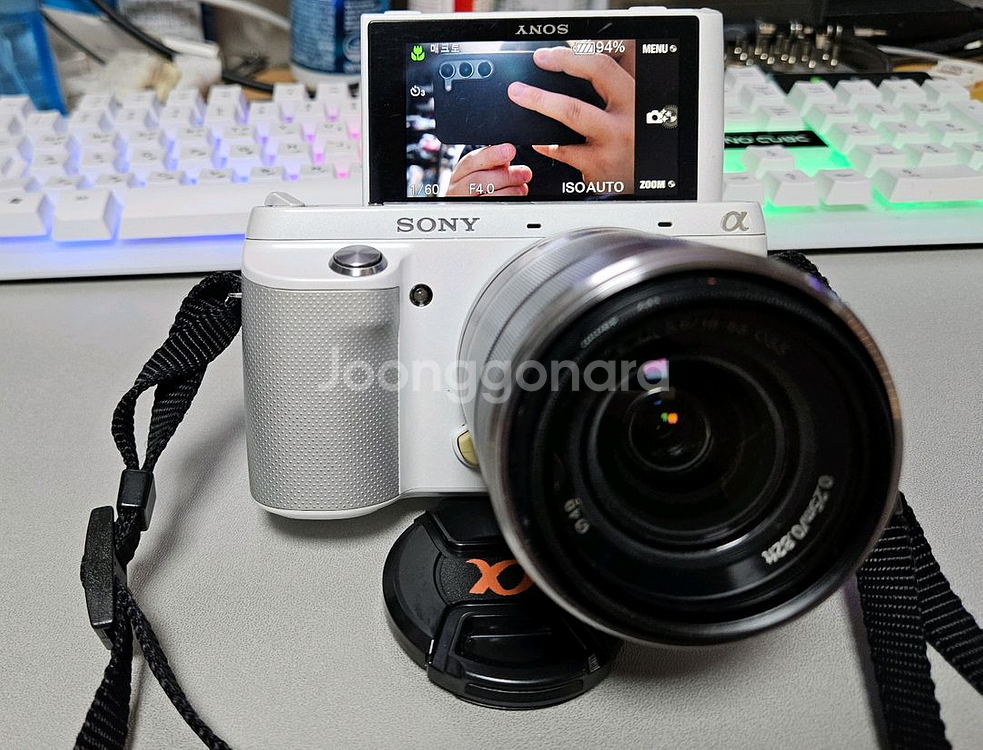 소니 알파 NEX F3 브이로그 하이엔드 디카--1