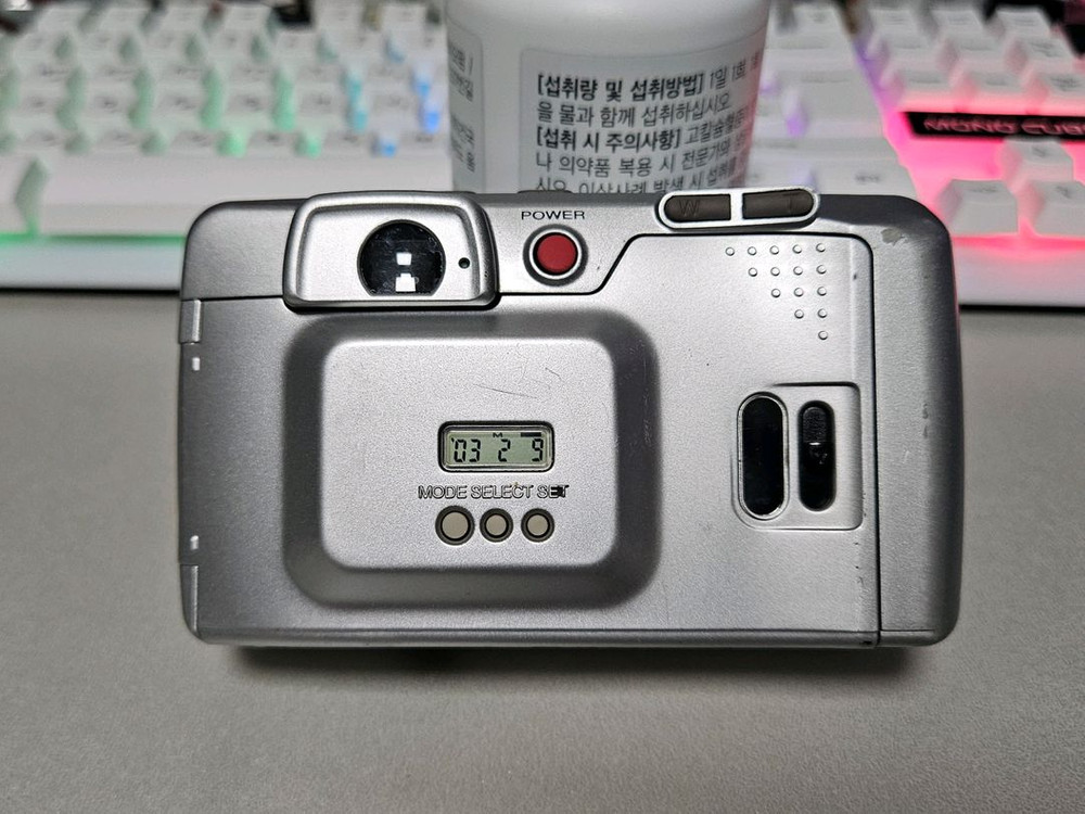 삼성 케녹스 스마트300 화이트 필카 필름 카메라 이미지