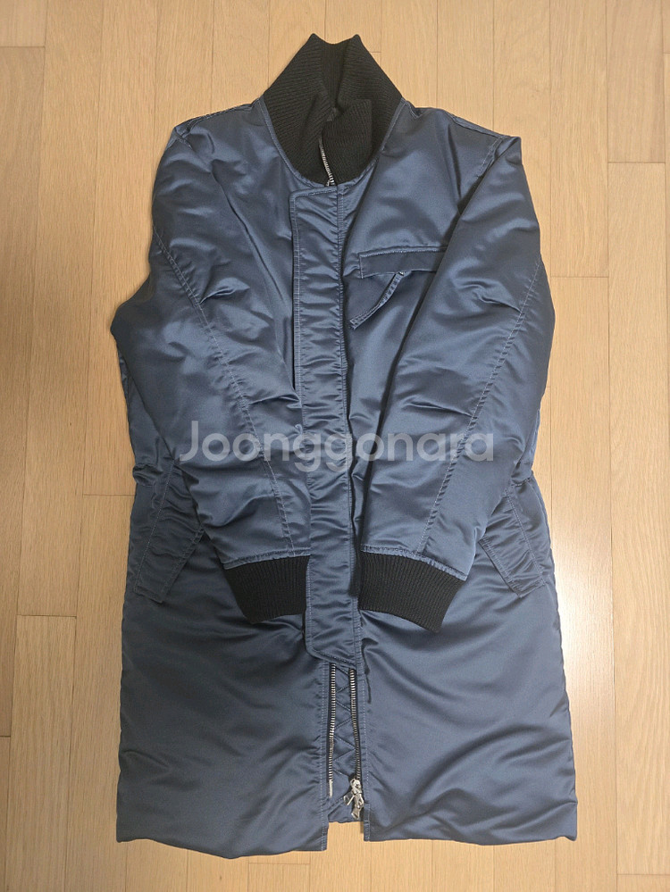 솔리드옴므 남성 블루종 거위털 패딩(95)--0