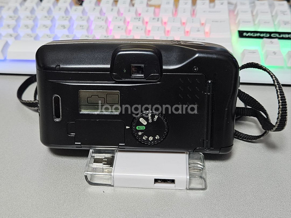 캐논 프리마 슈퍼 115N 필카 필름 카메라 작동확인--2