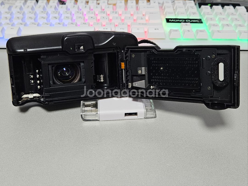 캐논 프리마 슈퍼 115N 필카 필름 카메라 작동확인--3