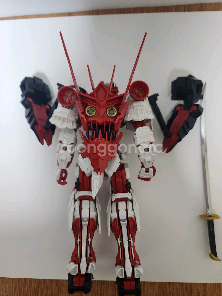 MG 전국 아스트레이 레드프레임 가조립--3