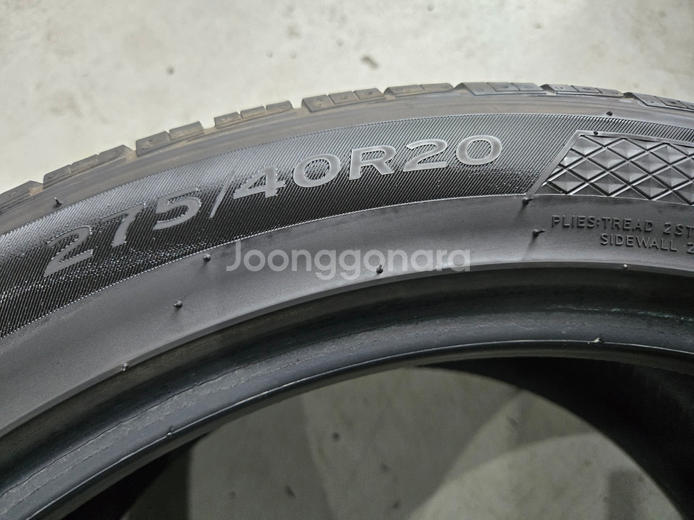 275 40 20 315 35 20 한국HPX 중고타이어 한대분 판매합니다--7