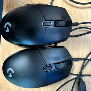 로지텍 G102 게이밍 마우스 2개 일괄