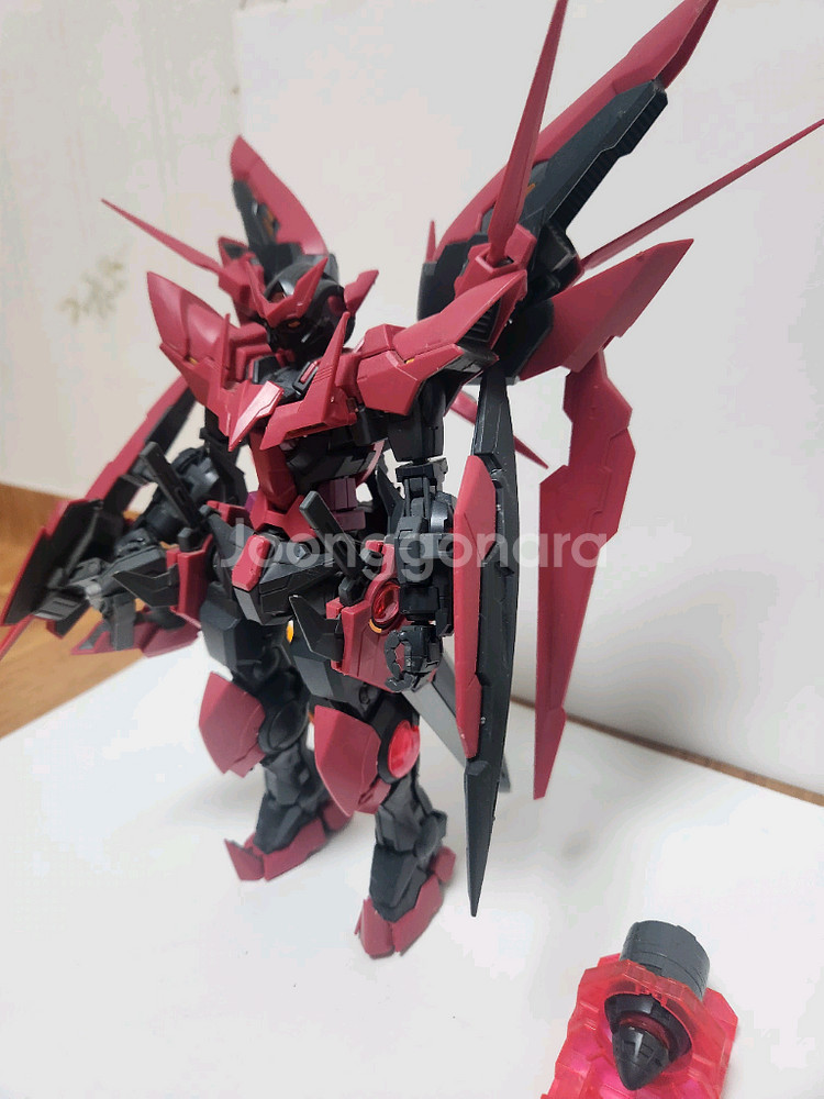 MG 엑시아 다크 매터 건담 가조립--1