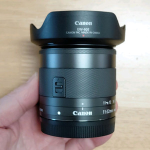 캐논 ef-m 11-22mm 광각줌렌즈 판매합니다