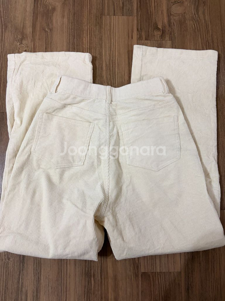 고고싱 코듀로이 밴딩 팬츠/골덴바지 아이보리(택포1.3)--7