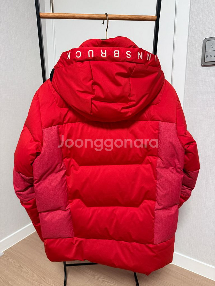 헤드(HEAD) 남성 오리털 헤비덕다운 레드 패딩 점퍼 판매 (XL 105)--1