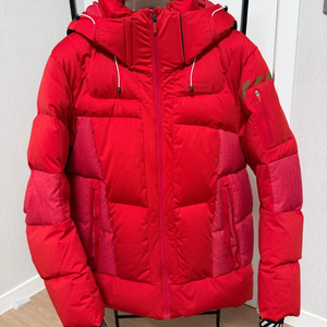 헤드(HEAD) 남성 오리털 헤비덕다운 레드 패딩 점퍼 판매 (XL 105)