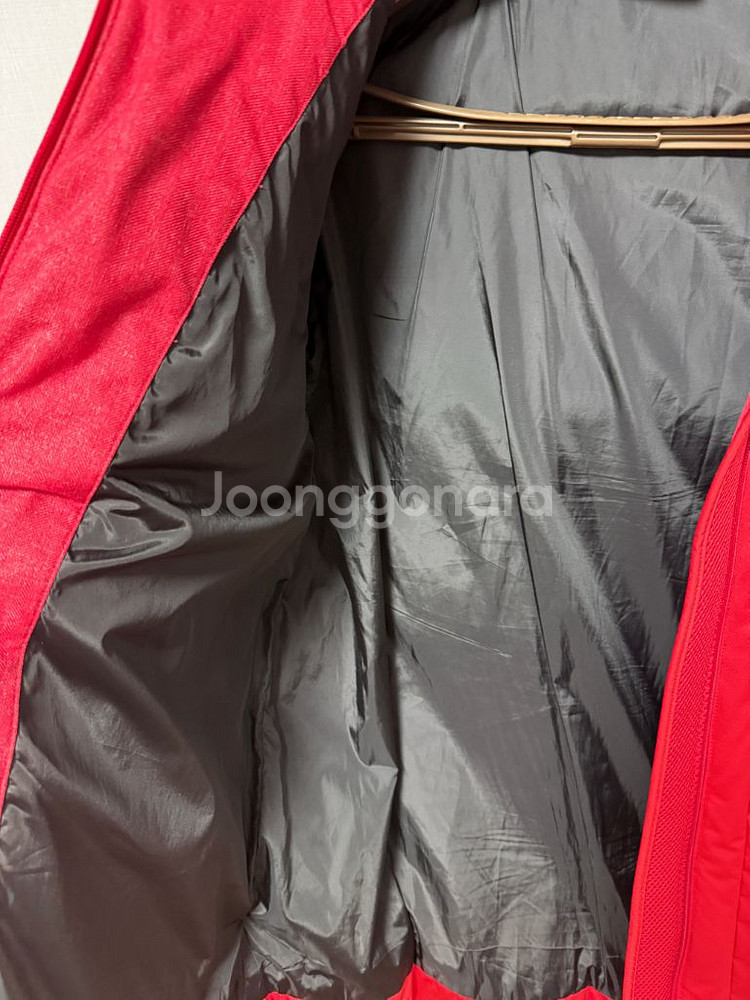 헤드(HEAD) 남성 오리털 헤비덕다운 레드 패딩 점퍼 판매 (XL 105)--3