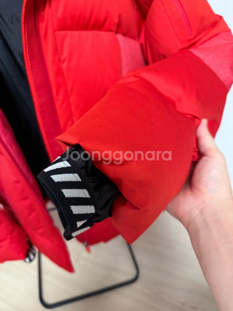 헤드(HEAD) 남성 오리털 헤비덕다운 레드 패딩 점퍼 판매 (XL 105)--6